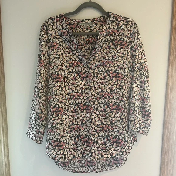 Daniel Rainn Multicolor Floral Blouse - Picture 1 of 3